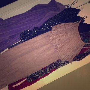 Floor length sundress mauve colored rue21
